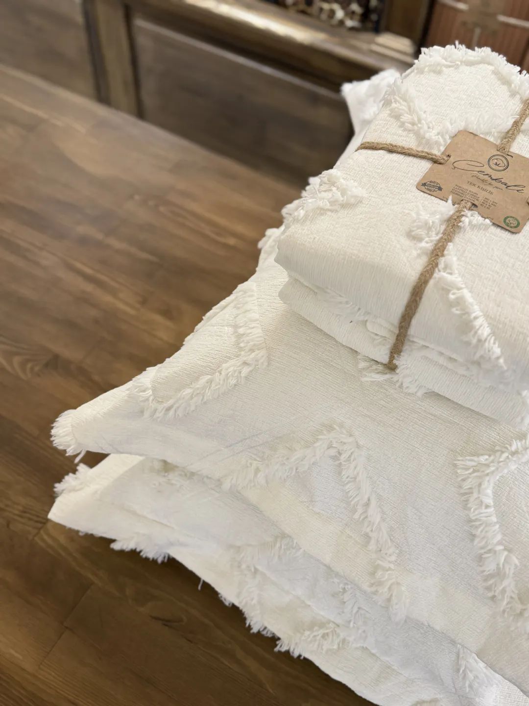 Ikea Desen Ekru Yatak �rt�s�