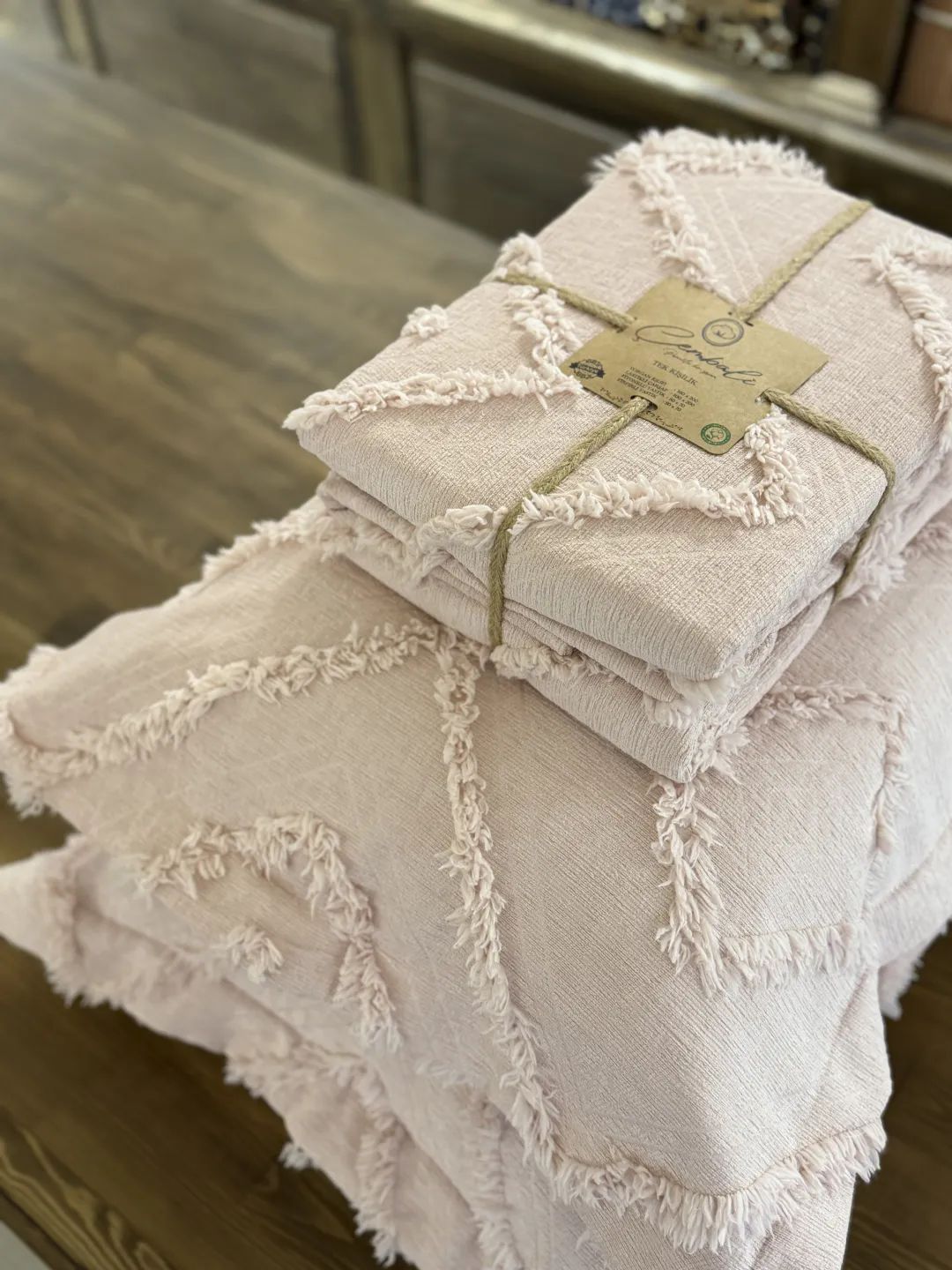 Ikea Desen Pudra Yatak �rt�s�