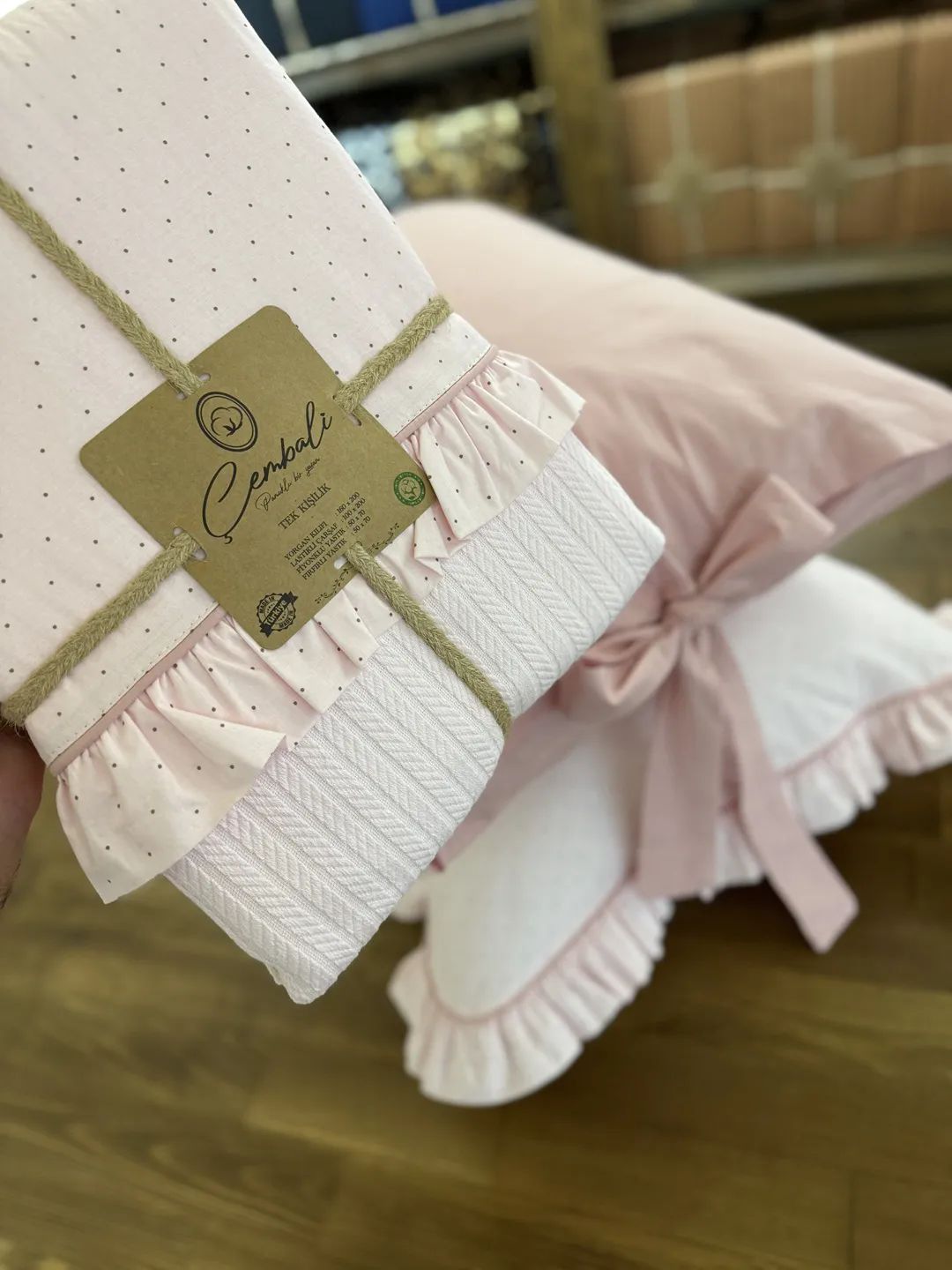 Puantiyeli Pembe  Pike Tak�m�